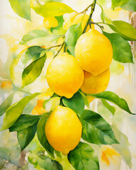Sonnenküsse in Zitronengelb, fängt die Essenz sonnendurchfluteter Zitronen ein