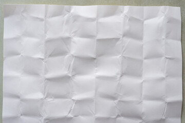 texture of paper with creased pattern in the form of squares