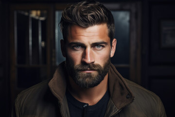 Obraz premium Men's Beard Styles and Grooming Ideas 