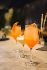 coctelería de durazno 