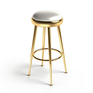 Bar stool gold
