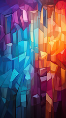 Colorful textured background vibrant pattern. Created with Generative AI