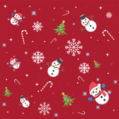 christmas seamless pattern