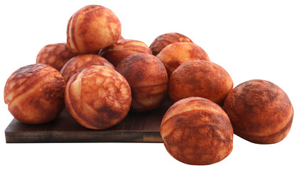 Dansih pancake balls or aebleskiver