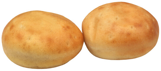 Small round vanilla bread