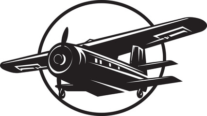 Blackened Jetstreams Aircraft in IllustrationThe Art of Ambulance Black Illustrative Insights - obrazy, fototapety, plakaty