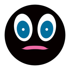 Fototapeta premium Trauriger Smilie