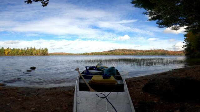Lake Lila 142 Time lapse Wilderness Canoe New York