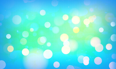 Blue bokeh background for seasonal, holidays, event celebrations and various design works