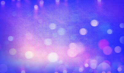 Blue bokeh background for seasonal, holidays, event celebrations and various design works