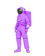 astronaut is standing up