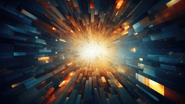 Abstract color light digital tech wallpaper background