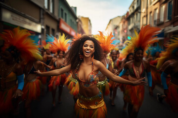 woman in carnival