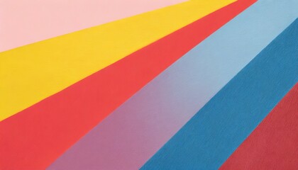 horizontal blank background image of pastel red and yellow and blue and pink rainbow great for copy or text space and great for greeting cards