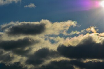 Fototapeta premium Cloud Iridescence