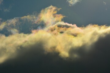 Obraz na płótnie Canvas Cloud Iridescence