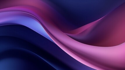 a blue and pink background with waves