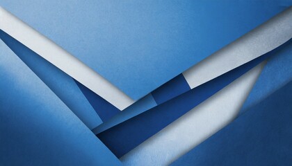 abstract blue background with layered shapes and material textured design