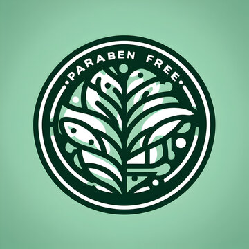 A Modern Style Paraben Free Logo