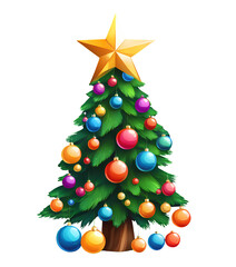 Christmas Tree - Merry Christmas 