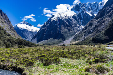McKinnon Pass along the Milford Track on the way to Milford Sound