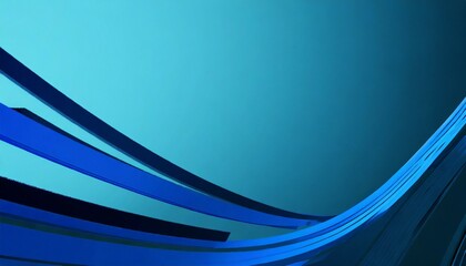 looped footage abstract light blue background with dynamic blue 3d lines 3d animation of blue lines modern video background animated screensaver copy space