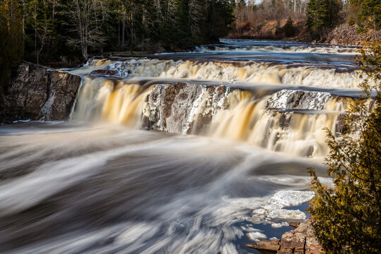 Scenic Waterfall in Winter (long exposure) © Stephen A. Waycott