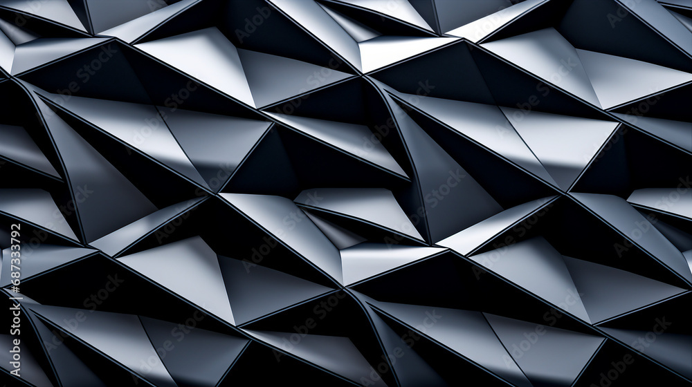 Poster Architectural Abstract Futuristic Building Lines and Shapes Background