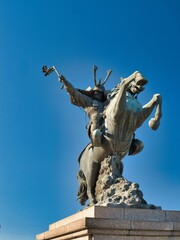 伊集院駅の島津義弘像