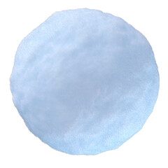 Snowball realistic isolated 3D render Ilustration