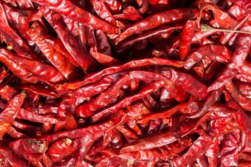 Dried Red Chili Peppers Popular Spice, Red Chill wallpaper,  Red Chili background.