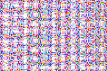 Background PNG of multi-colored dots on a transparent background for design and creativity 