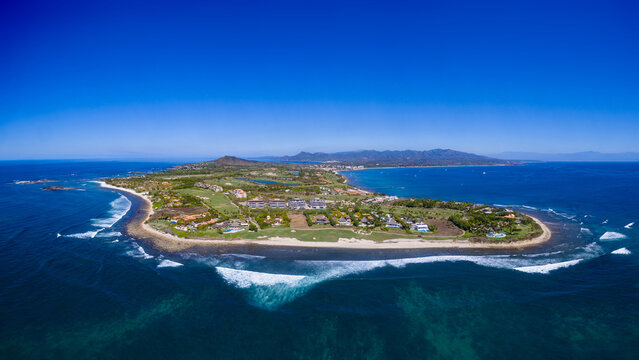 The beautiful coast Punta de Mita in Nayarit Mexico