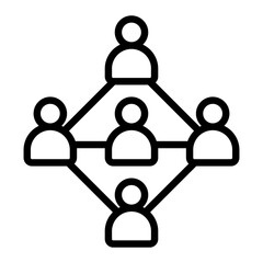 Network Building Icon