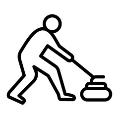 Curling Icon