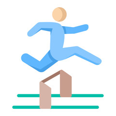 Obstacle Jump Icon