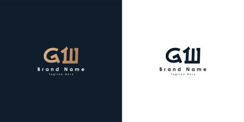 GW logo design in Chinese letters