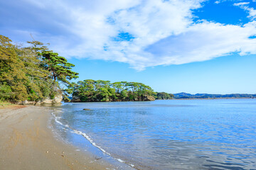 初秋の松島　宮城県松島町　Matsushima in early autumn. Miyagi Pref, Matsushima town.