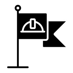 Labor Flag Icon