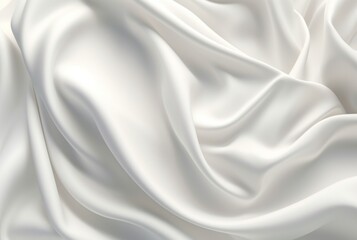 Obraz premium white fabric texture background for business card,banner,product display. generative ai