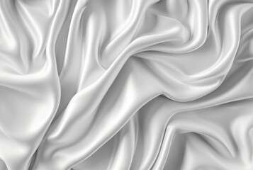 Obraz premium white fabric texture background for business card,banner,product display. generative ai