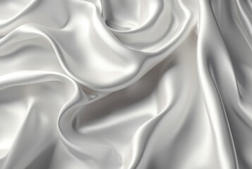 Obraz premium white fabric texture background for business card,banner,product display. generative ai