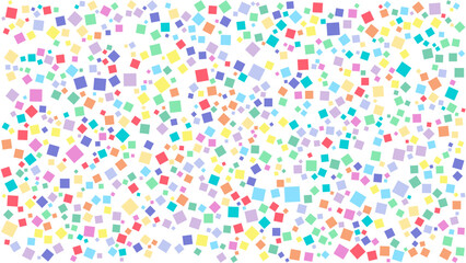 Colorful square pattern background