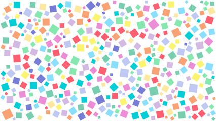 Colorful square pattern background