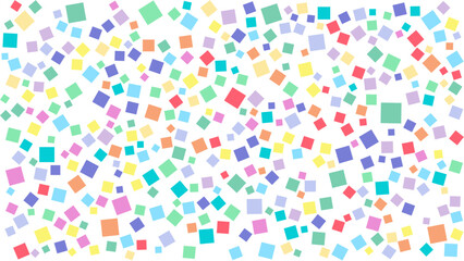 Colorful square pattern background