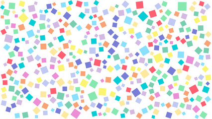 Colorful square pattern background