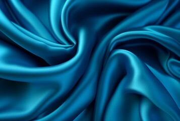 luxury blue fabric texture background for business card,banner,product display. generative ai