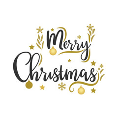 Merry Christmas Lettering Designs Vectors