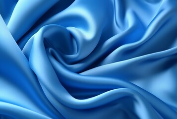 luxury blue fabric texture background for business card,banner,product display. generative ai