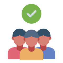 Candidate of employee hiring icon